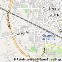 Kaart Cisterna di Latina