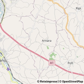 Mappa Arnara