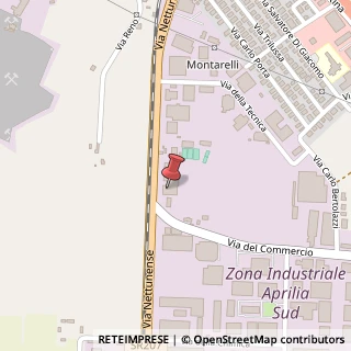 Mappa Via Nettunense, 5, 04011 Aprilia, Latina (Lazio)