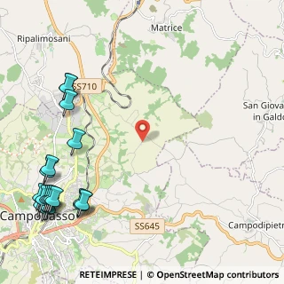 Mappa Via Valle, 86100 Campobasso CB, Italia (3.49167)