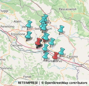 Mappa Via Borgo Murata, 03032 Arce FR, Italia (9.6815)