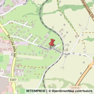Mappa Via Cervese, 6221, 86100 Campobasso, Campobasso (Molise)