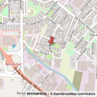 Mappa Via del Ramarro, 28, 04011 Aprilia, Latina (Lazio)
