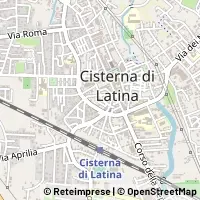Kaart Cisterna di Latina