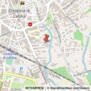Mappa Corso della Repubblica, 179, 04012 Cisterna di Latina, Latina (Lazio)