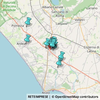 Mappa Via Ottaviano, 04011 Aprilia LT, Italia (3.26231)