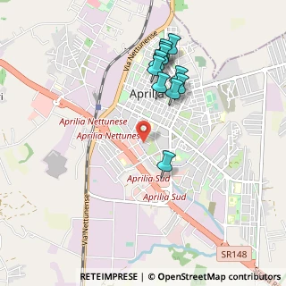 Mappa Via Ottaviano, 04011 Aprilia LT, Italia (0.97727)