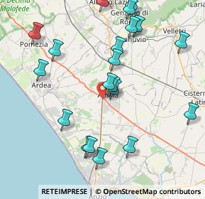 Mappa Ex Strada Statale North, 04011 Aprilia LT, Italia (9.5725)