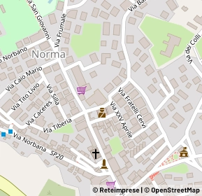 Mappa 04010 Norma LT, Italia (0.11923)