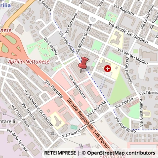 Mappa Via Aldo Moro, 41a, 04011 Aprilia, Latina (Lazio)