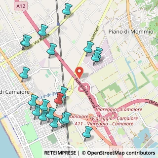 Mappa Via di Fosso Legname, 55041 Camaiore LU, Italia (1.3635)