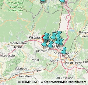 Mappa Via XX Settembre, 51031 Agliana PT, Italia (12.6475)