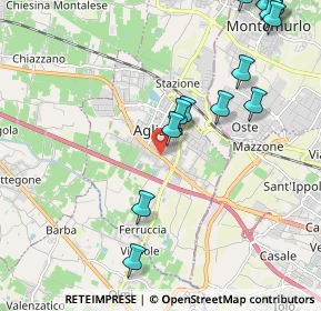 Mappa Via XX Settembre, 51031 Agliana PT, Italia (2.68929)