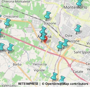 Mappa Via XX Settembre, 51031 Agliana PT, Italia (2.756)