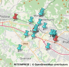 Mappa Via XX Settembre, 51031 Agliana PT, Italia (3.36529)