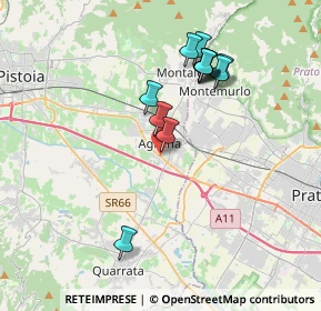 Mappa Via XX Settembre, 51031 Agliana PT, Italia (3.58231)