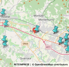 Mappa Via XX Settembre, 51031 Agliana PT, Italia (6.88294)