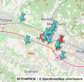 Mappa Via XX Settembre, 51031 Agliana PT, Italia (2.7125)