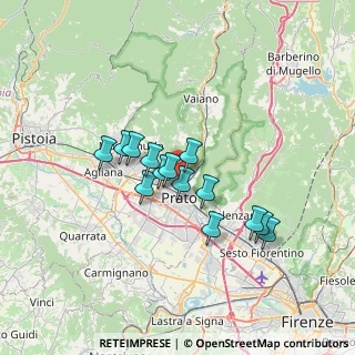 Mappa Via Cordoba D'Argentina, 59100 Prato PO, Italia (5.45214)