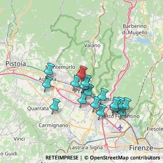 Mappa Via Cordoba D'Argentina, 59100 Prato PO, Italia (7.03)
