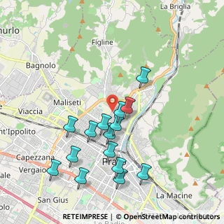 Mappa Via Cordoba D'Argentina, 59100 Prato PO, Italia (2.002)