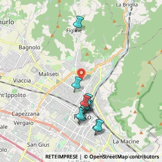 Mappa Via Cordoba D'Argentina, 59100 Prato PO, Italia (2.09273)