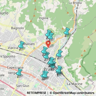 Mappa Via Cordoba D'Argentina, 59100 Prato PO, Italia (2.02467)
