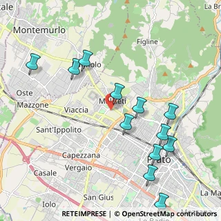 Mappa Via Piazzale del Palazzetto, 59100 Prato PO, Italia (2.35083)