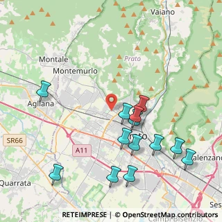Mappa Via Piazzale del Palazzetto, 59100 Prato PO, Italia (4.58)