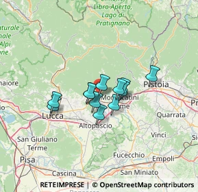 Mappa Via Giovanni Amendola, 51017 Pescia PT, Italia (8.45083)