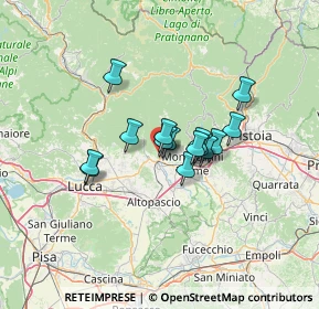 Mappa Via Giovanni Amendola, 51017 Pescia PT, Italia (9.05533)