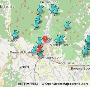 Mappa Via Giovanni Amendola, 51017 Pescia PT, Italia (2.3155)