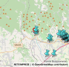 Mappa Via Giovanni Amendola, 51017 Pescia PT, Italia (5.811)