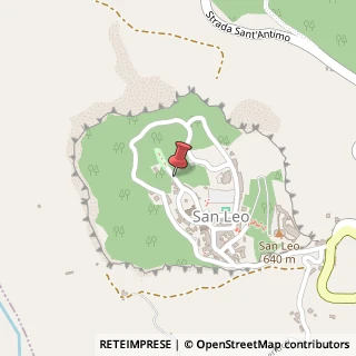 Mappa Via Pietro Toselli, 19, 47865 San Leo, Pesaro e Urbino (Marche)