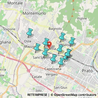 Mappa N°, 59100 Prato PO, Italia (1.46667)