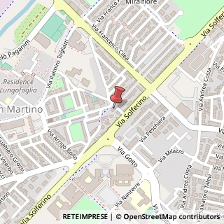 Mappa Via Ruggero Leoncavallo, 11, 61122 Pesaro, Pesaro e Urbino (Marche)