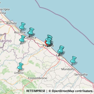 Mappa Via Antonio Rosmini, 61122 Pesaro PU, Italia (12.60417)