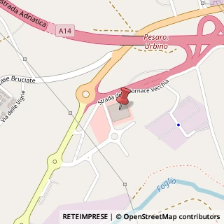 Mappa Strada della Fornace Vecchia, 16, 61100 Pesaro, Pesaro e Urbino (Marche)