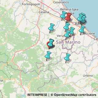 Mappa Via C. Battisti, 47863 Novafeltria RN, Italia (17.79611)