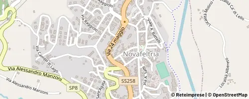 Mappa Novafeltria