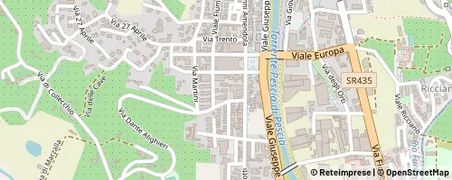 Mappa Pescia