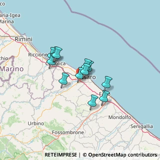 Mappa Str. di Borgheria, 61122 Pesaro PU, Italia (9.715)