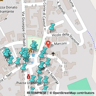 Mappa Piazza Vittorio Emanuele, 47863 Novafeltria RN, Italia (0.08148)