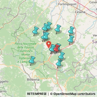 Mappa SP26, 47021 Bagno di Romagna FC, Italia (10.87533)