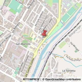 Mappa Via Evaristo Gherardi, 94, 59100 Prato, Prato (Toscana)