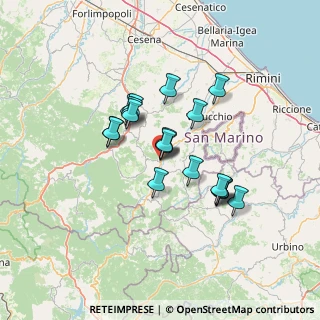 Mappa Via della Maternità, 47863 Novafeltria RN, Italia (10.82895)