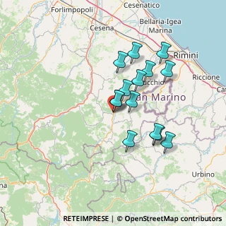 Mappa Via della Maternità, 47863 Novafeltria RN, Italia (11.91)