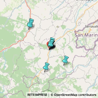 Mappa Via della Maternità, 47863 Novafeltria RN, Italia (3.325)