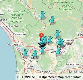 Mappa Via Di Mammoli, 55100 Lucca LU, Italia (10.2765)