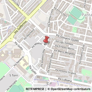 Mappa Via Milazzo, 61, 61122 Pesaro, Pesaro e Urbino (Marche)